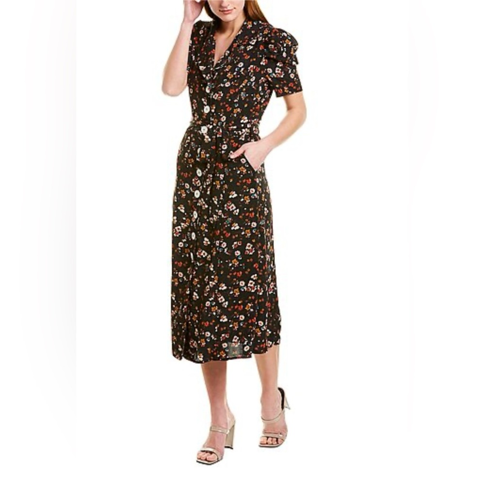 En Saison Floral Shirtdress
